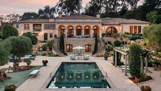 $16,850,000! Exceptional Montecito Villa with exquisite gardens and expansive terraces