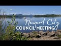 Newport city council special meeting  42524