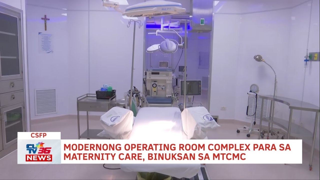 Modernong operating room complex para sa maternity care, binuksan sa ...