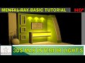 3ds max mental ray interior lighting Hindi tutorial-Beginners