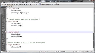 HTML5 and CSS3 beginners tutorial 40 - creating a website layout [part 7]