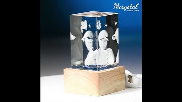 Chân Dung Pha Lê Khắc 3D - Quà Tặng Cao Cấp, Ý Nghĩa - Mã 3D-HCN