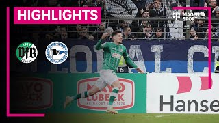 VfB Lübeck - DSC Arminia Bielefeld | Highlights 3. Liga | MAGENTA SPORT