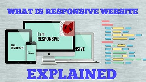 WHAT IS RESPONSIVE WEBSITE?EXPLAINED IN 1 MINUTE