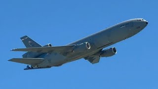 McDonnell Douglas KC10 Extender farewell flight