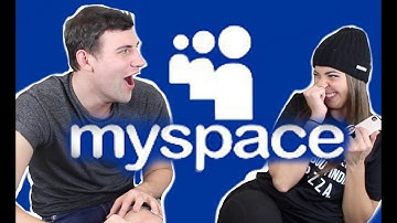 REACTING TO OLD MYSPACE PHOTOS! w Alx James
