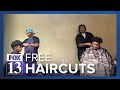 Black-owned barbershop offers free haircuts to Weber State University students