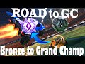 Bronze to Grand Champ | Road to Grand Champ | Rocket League Progression Montage