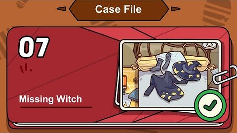 CASE HUNTER – Case File 7: MISSING WITCH