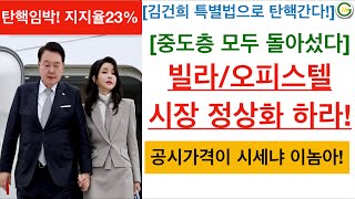 [정치] 윤석열 탄핵 임박! 지지율 23% / 전세보증보험 126% 폐지하라!!