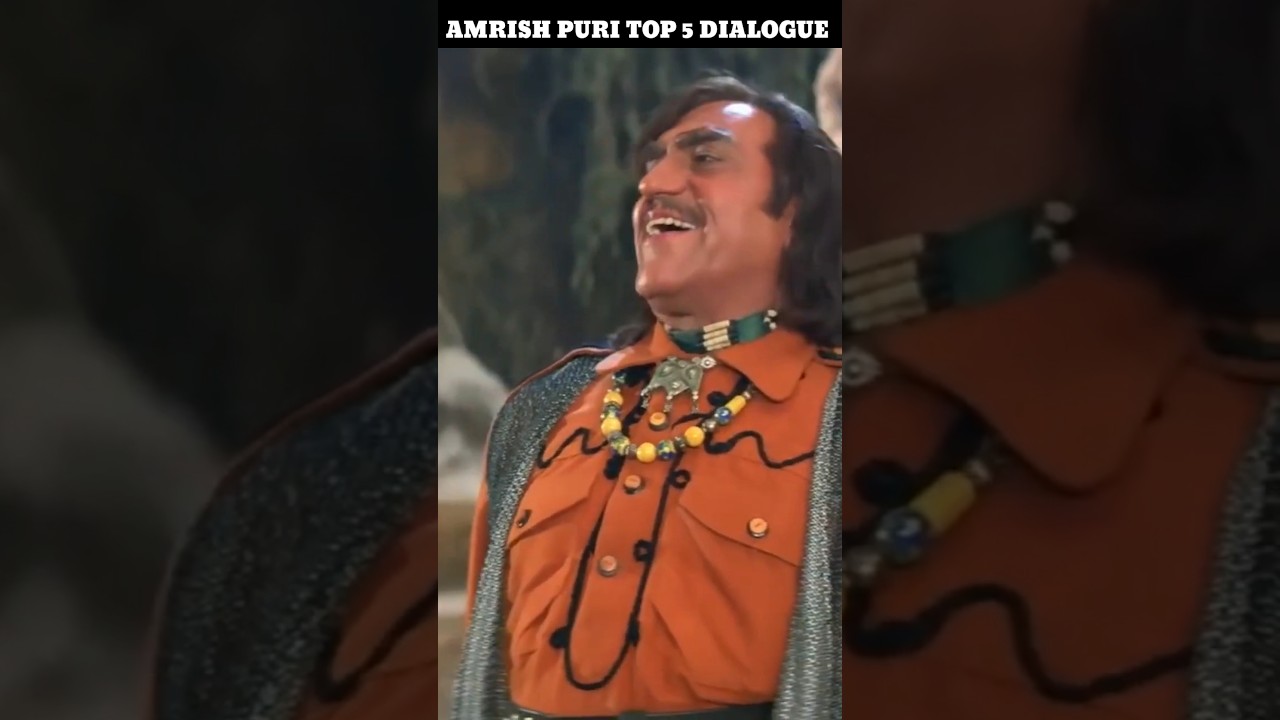 Amrish Puri Top 5 Most Popular Dialogue 🔥🤯 