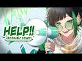 (acoustic ver) HELP!! - Kobo Kanaeru ft. Natori (Yudistira Yogendra cover)