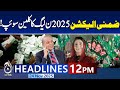 By-Elections 2025 | PML-N Clean Sweep | Pakistan Political Update | Election Results -12PM Headlines