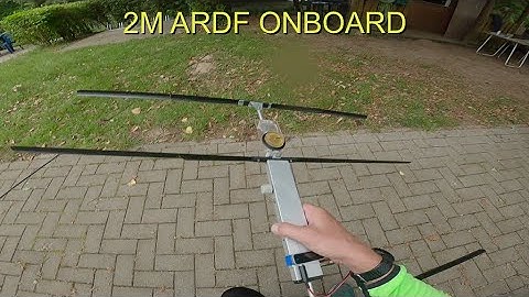 An impression of 2M ARDF (radio fox hunt) during a training in Germany