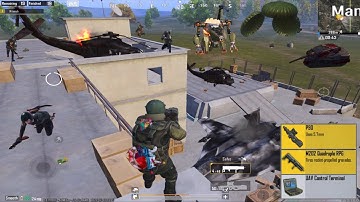 OMG 🥶 Fighting Jet + M202  Action Again Tank, Helicopter, Robot In Payload Mode 🔥 | PUBG MOBILE |