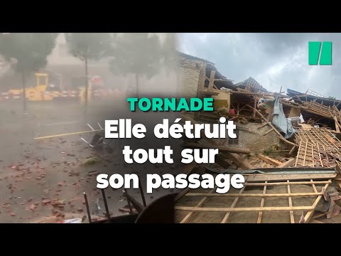 Les images des dégâts et le point sur la tornade à la frontière suisse