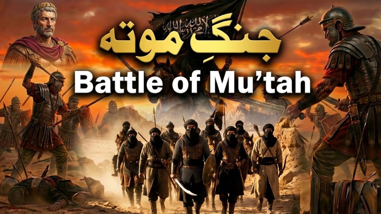 Jang-e-Mutah ka Mukammal Waqia | Battle of Mutah | Khalid Bin Waleed RA| Islami Waqia