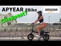APYEAR 14 Folding EBike CHEAPEST ON AMAZON COMES 95 PRE ASSEMBLED APYEAR 14 Folding EBike CHEAPEST ON AMAZON COMES 95 PRE ASSEMBLED