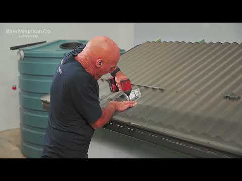 How to Install: Aluminium Gutter Mesh on a Corrugated Roof