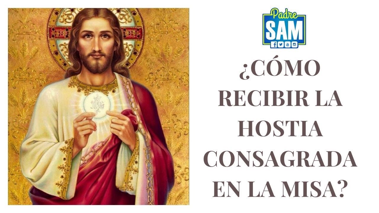 santa misa de hoy en vivo maria vision ¿CÓMO DEBO COMULGAR? Padre Sam responde.