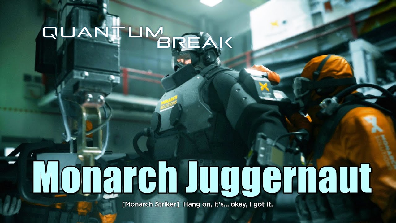 Quantum Break Defeat The Monarch Juggernaut Gameplay