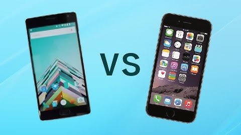 OnePlus 2 vs Apple Iphone 6 Plus - Quick Look