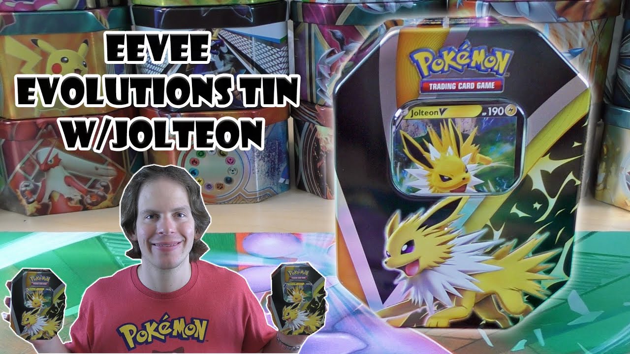 Eevee Evolutions Tin (Set of 3)