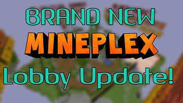 New Mineplex Update! (Brand New Lobby!)