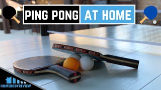 Portable Ping Pong Set with Retractable Net