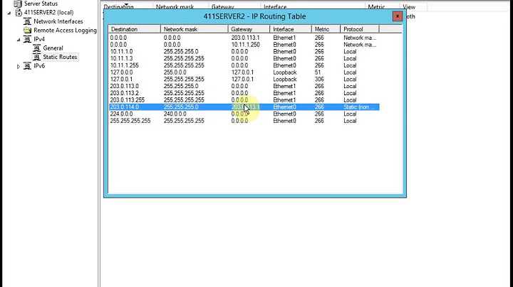 Windows Server 2012 Routing and Remote Access