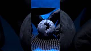 Cutting a echo stone with surreal precision #ai #asmr #abstract