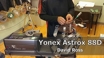 Time Lapse: How to String a Yonex Astrox 88D Badminton Racquet