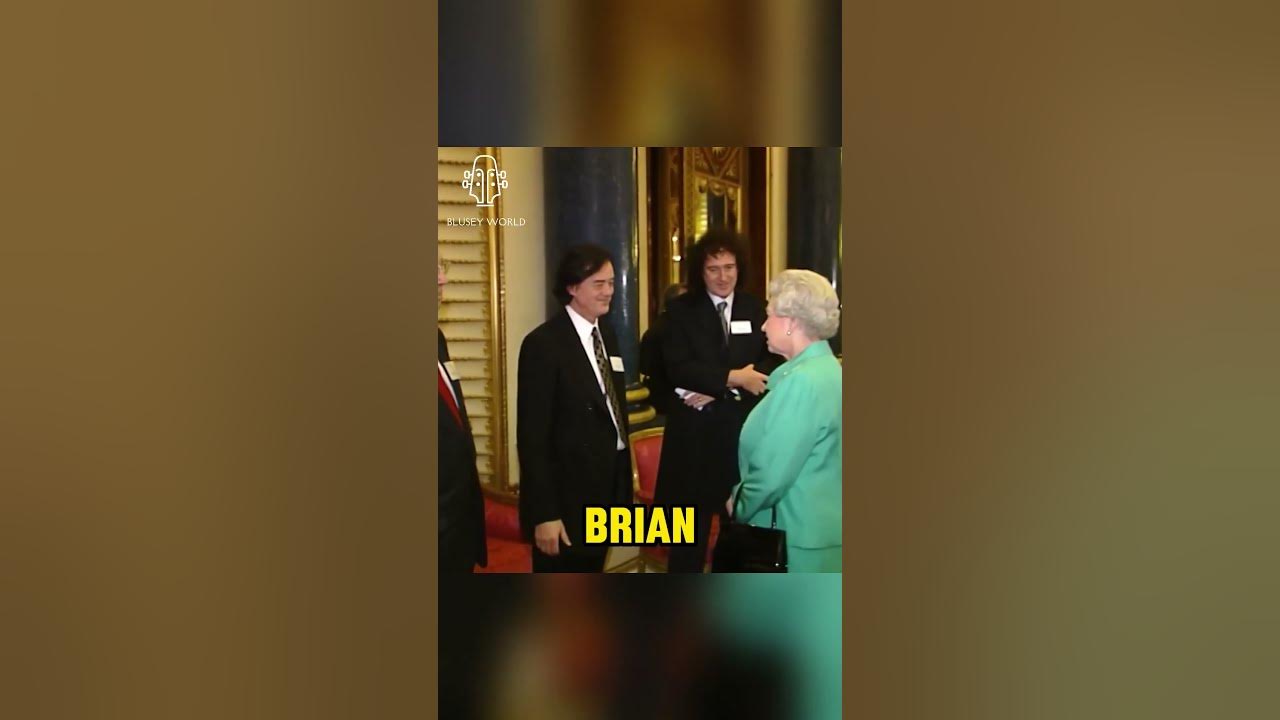 The Queen meets Guitar Legends #shorts The Queen meets Guitar Legends #shorts