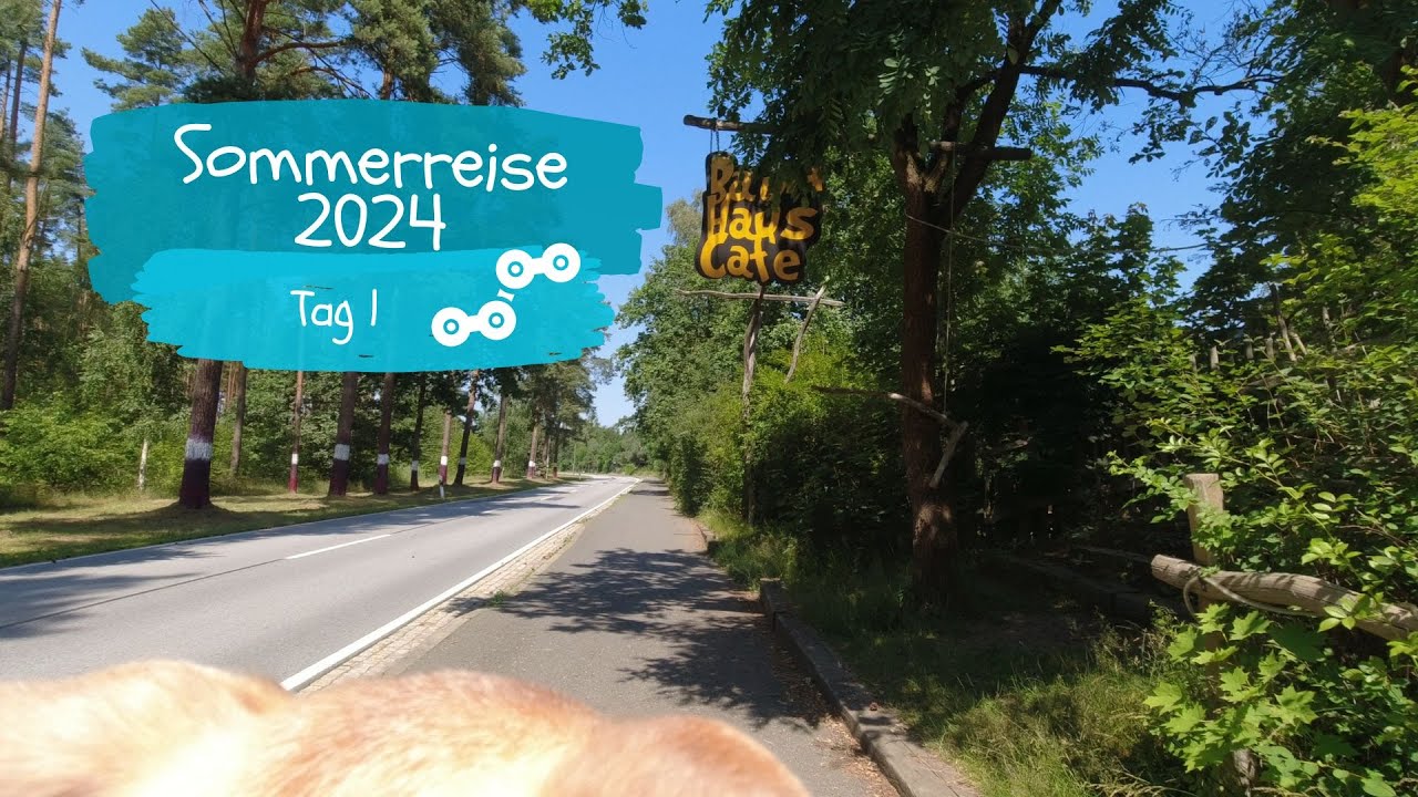 Sommerreise 2024 - Oder-Neiße Radweg Tag 1 Görlitz bis Sagar