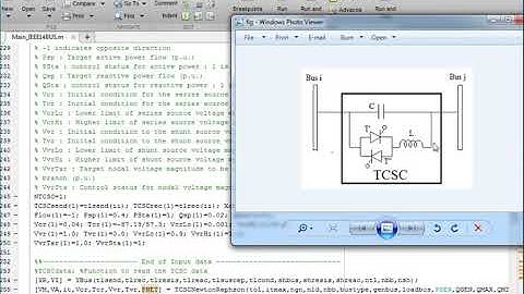 Project Number (3009): Matlab Code for Optimal Placement of TCSC in Transmission System
