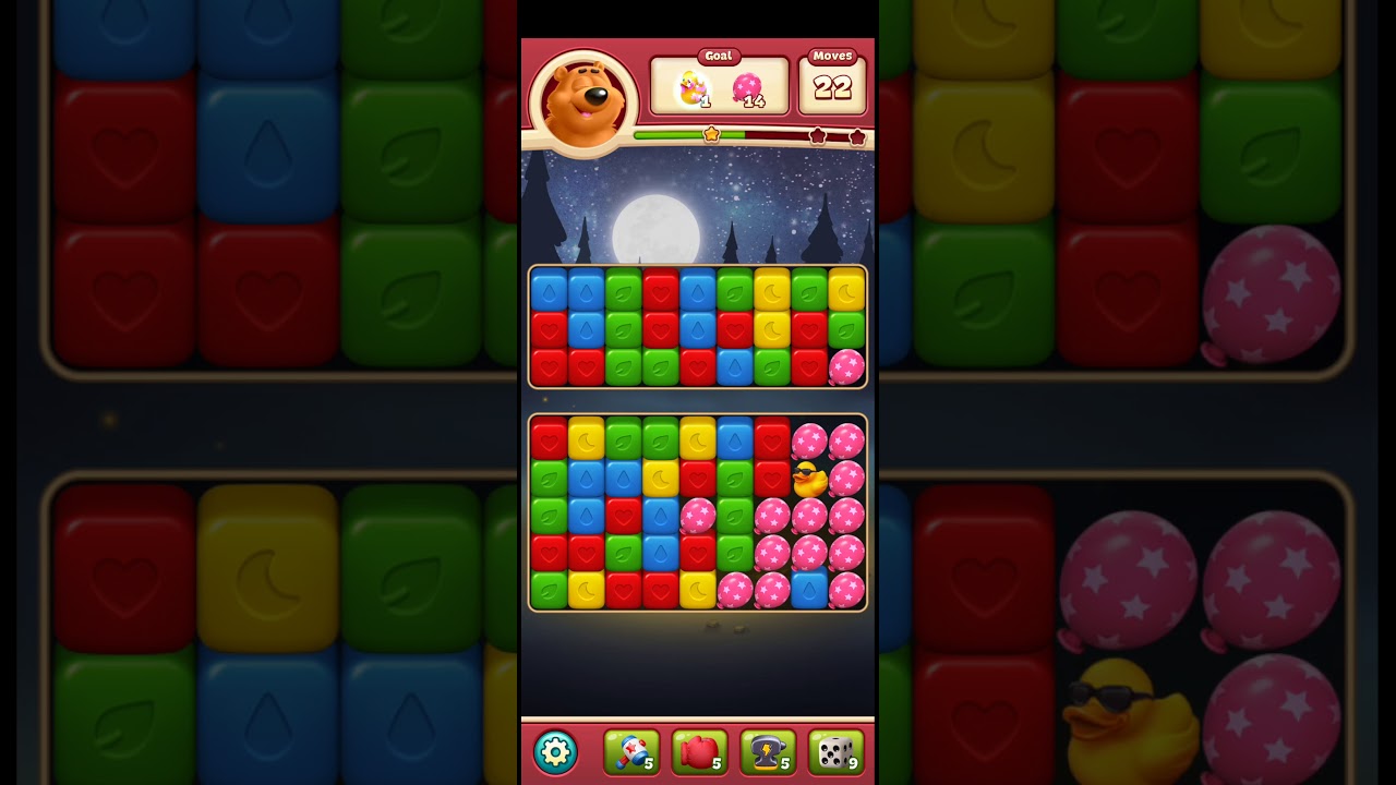 Toon Blast Level 45 - No Booster || GamerChets