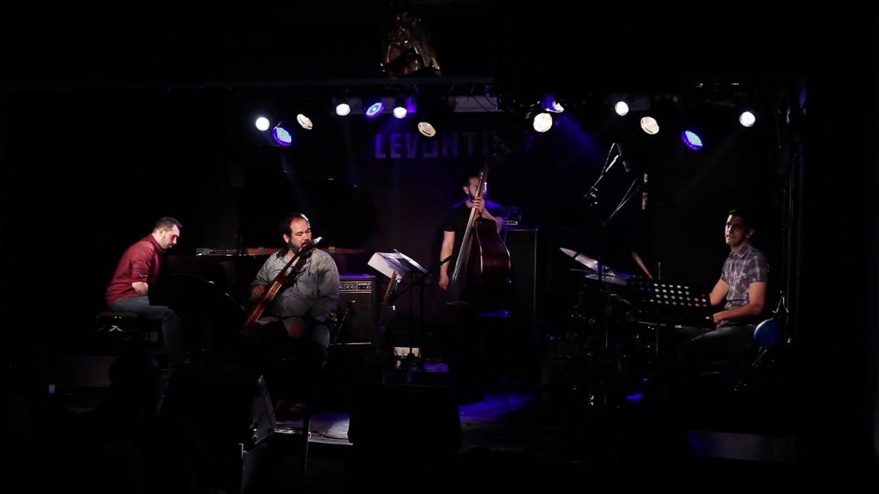 Roy Mor Quartet w/Amos Hoffman - "Roy's Blues" - Live at Levontin 7