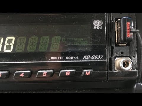 Магнитола JVC KD-G637 не сохраняет треки