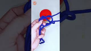 How to tie knots rope diy at home #diy #viral #shorts ep1293