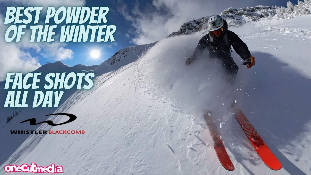 Best Powder of the Winter Face Shots All Day at Whistler - YouTube