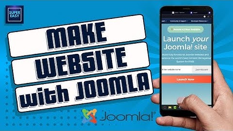 How To Make A Website Easily With Joomla || Tutorial for Beginners