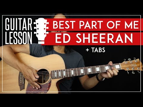Best Part Of Me People Guitar Tutorial ? Ed Sheeran Yebba Guitar Lesson |Fingerpicking + No Capo|