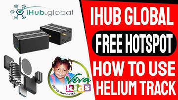 IHub Global Helium Hotspot Training On How To Use The Helium Track App