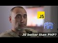 Javascript is better than PHP?