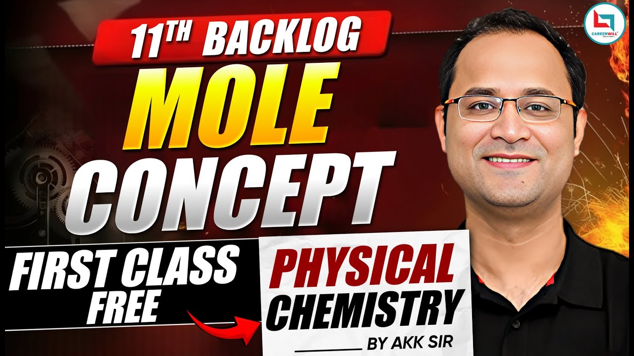 Mole Concept | Mole Concept Class 11 | Physical Chemistry | Mole Concept by AKK Sir 