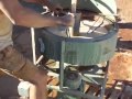 Small scale gold mining - Knudsen bowl gold concentrator