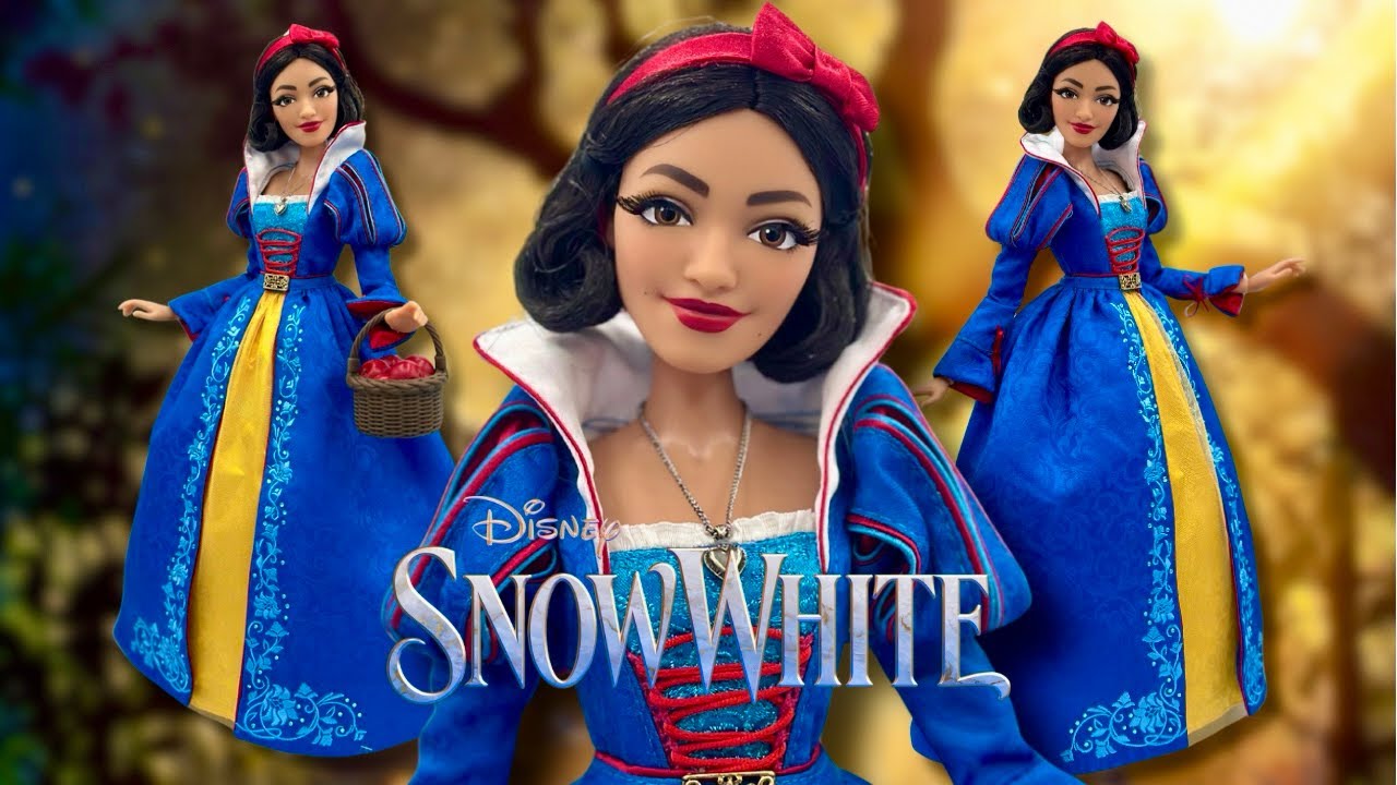 Обзор и распаковка куклы Disney Белоснежка ограниченного выпуска