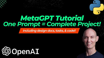 MetaGPT Tutorial | It builds an entire project (with working source code) with just one prompt!!