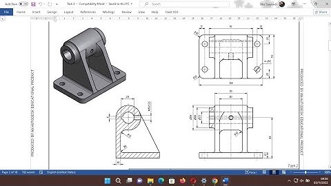 Wall Bracket Autodesk Inventor 2023 2022 2021 2019 Tutorials #inventor2023 #cad #solidworks #cam