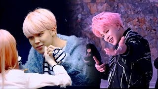 BTS Jimin's Pink hair can make your day #1  -  지민 x 핑크 머리카락  ☂️ ☀️
